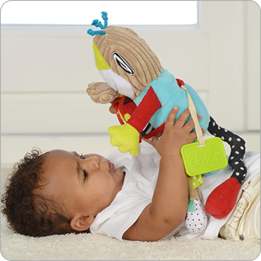Zacht speelgoed voor pasgeboren - Knuffels voor baby's - Speelgoed voor baby's van 0-2 maanden oud